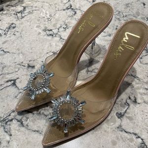 NEW Clear high heels
